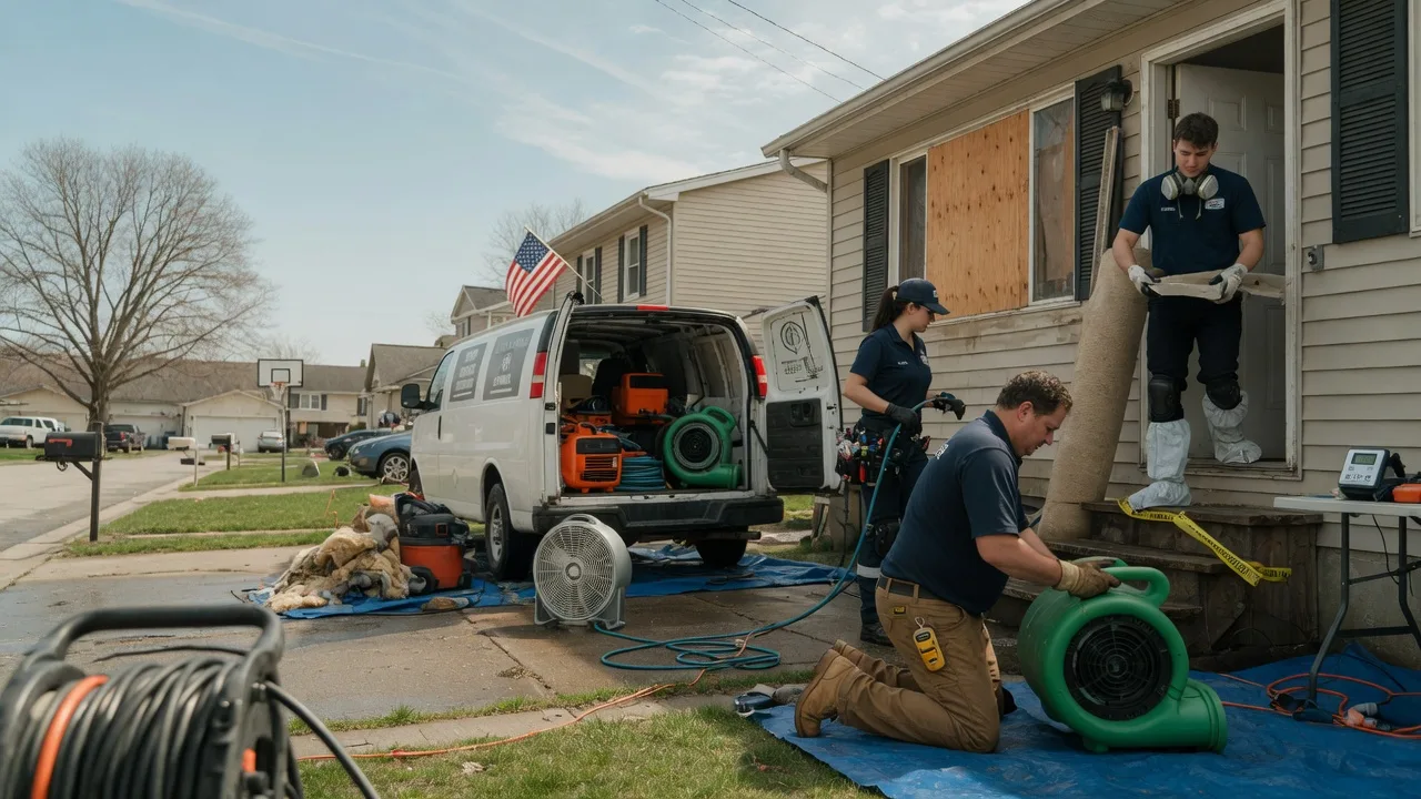 Water Damage Restoration in Kent, PA near me